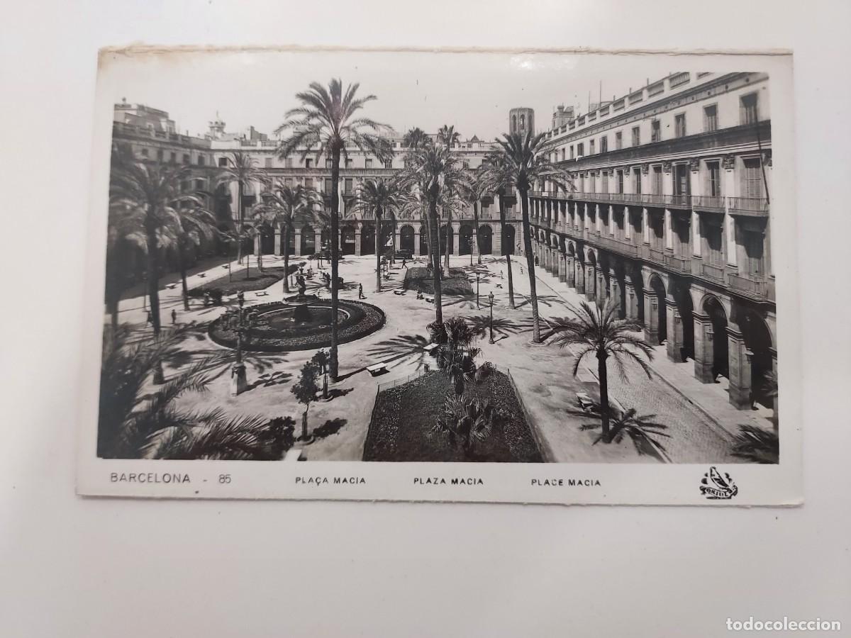 Postales: POSTAL BARCELONA PLAZA MACIA. SIN CIRCULAR. ORIOL 85