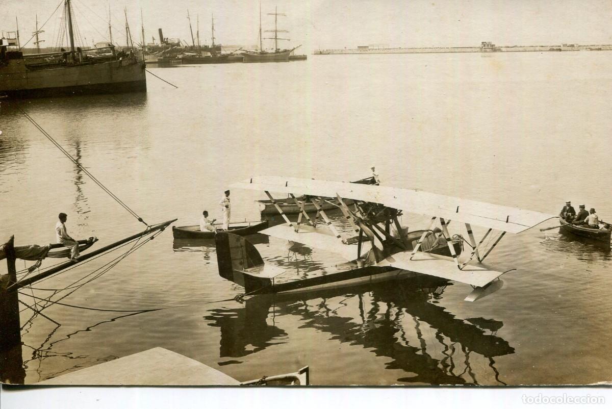 Postais: TARRAGONA-PUERTO HIDROAVI&Oacute;N DEL EJERCITO -MARINOS- A&Ntilde;OS 20-FOTOGR&Aacute;FICA (H VALV&Eacute;) MUY RARA