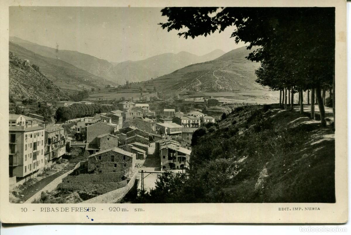Postais: RIBAS DE FRESER- VISTA PARCIAL-A&Ntilde;O 1950