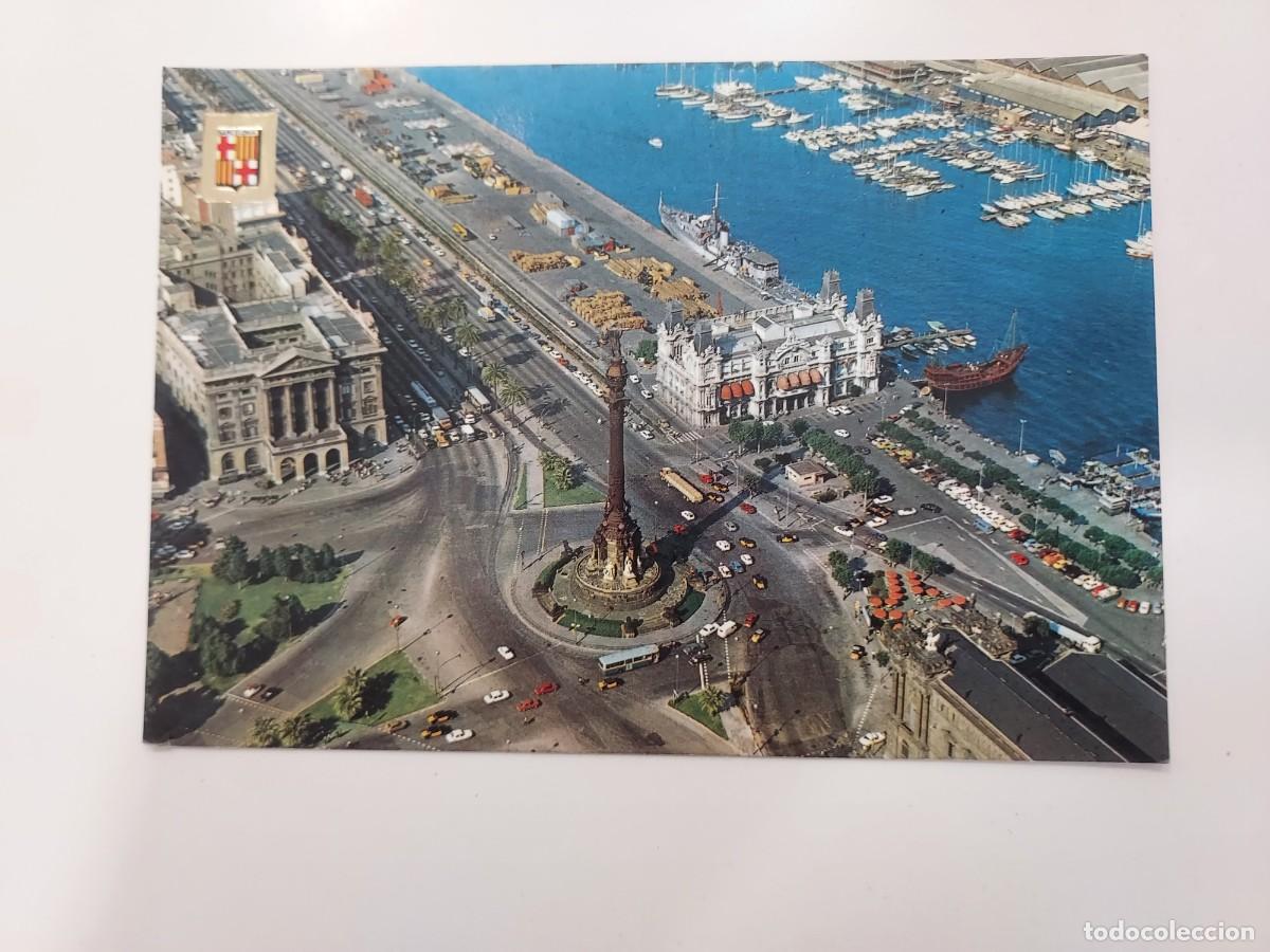 Postales: POSTAL BARCELONA MONUMENTO A COLON. 1978. SIN CIRCULAR. 395