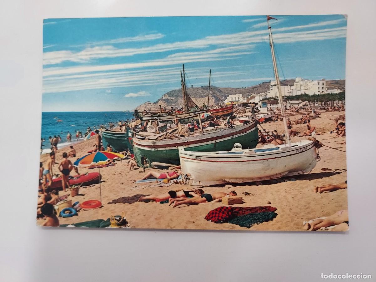 Postales: POSTAL CALELLA DE LA COSTA. 1967. CIRCULADA. 602 FABREGAT. BARCELONA