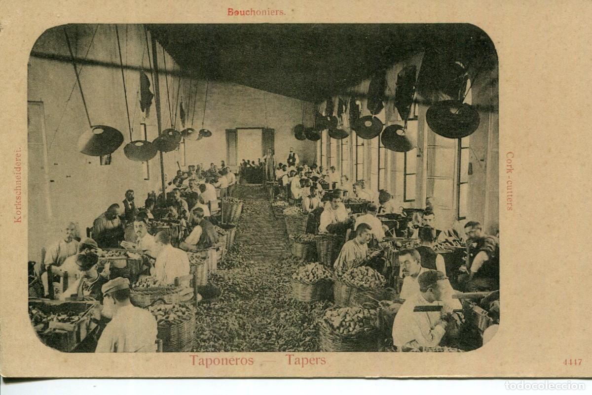 Postais: PALAFRUGELL-INDUSTRIA DEL CORCHO-TAPONEROS- 1904