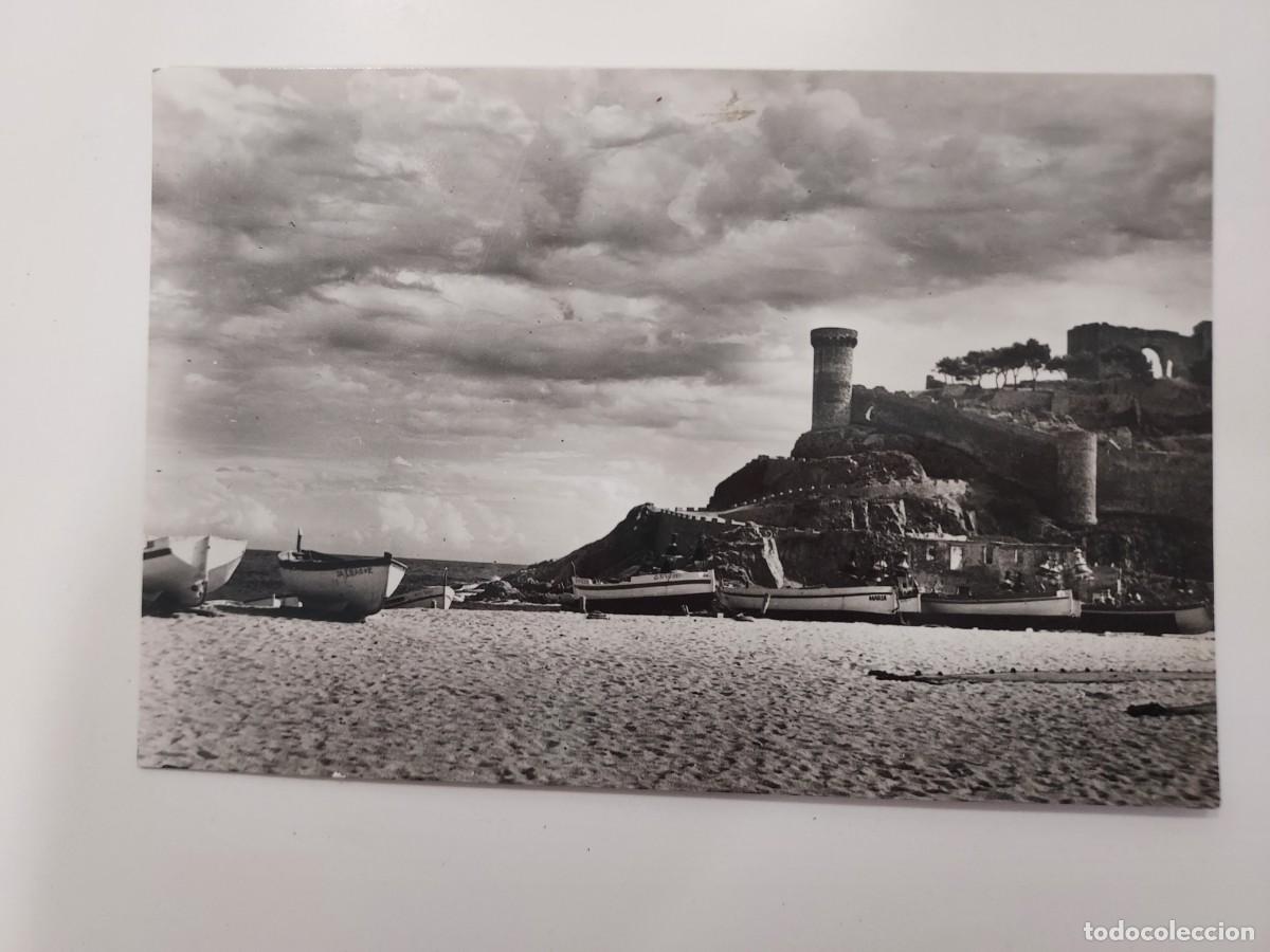 Postales: POSTAL TOSSA DE MAR MURALLAS Y ESGLESIA VELLA DESDE PLAYA. CAMPA&Ntilde;A 2010. GERONA