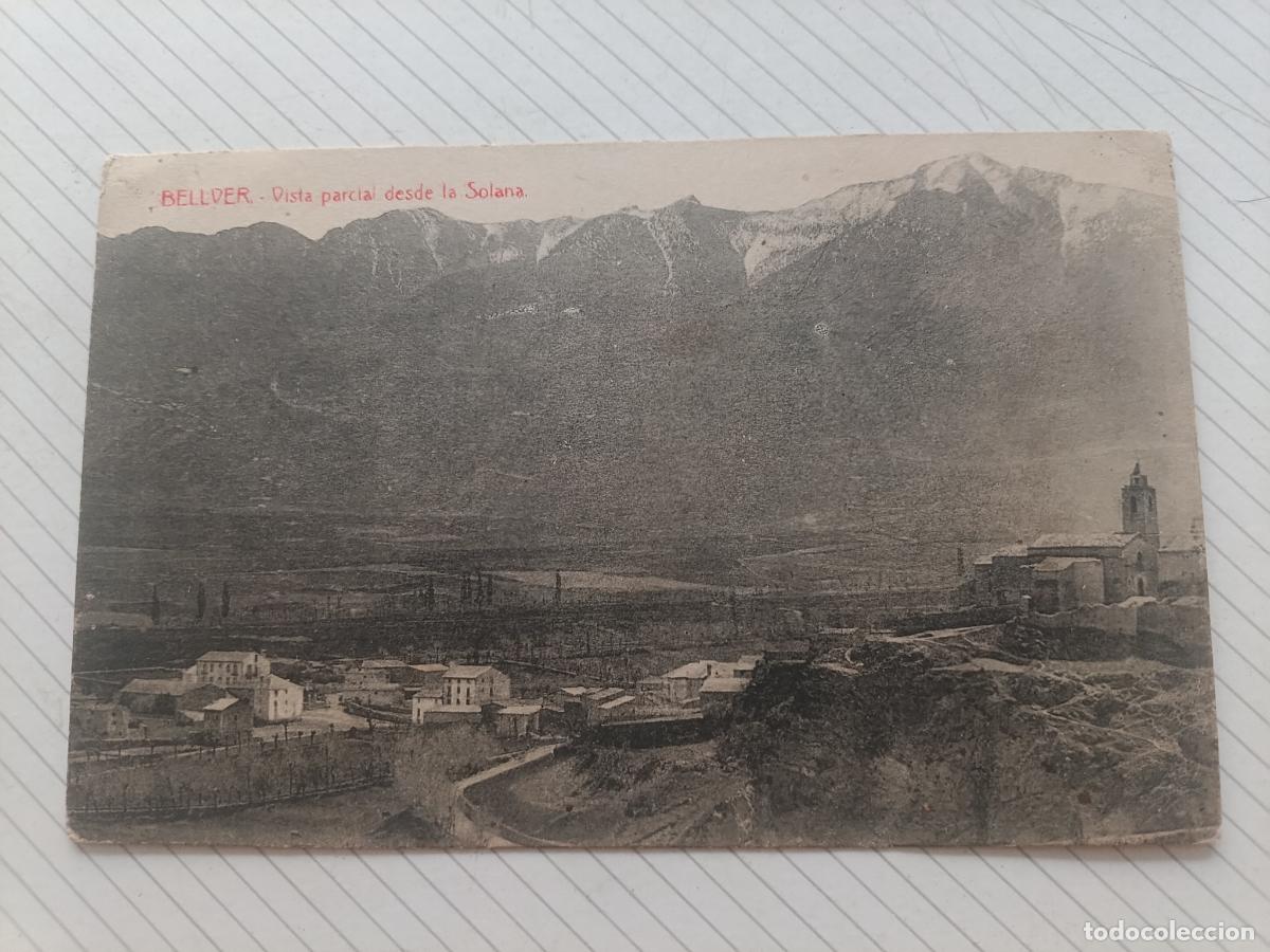 Postales: Bellver, postal escrita