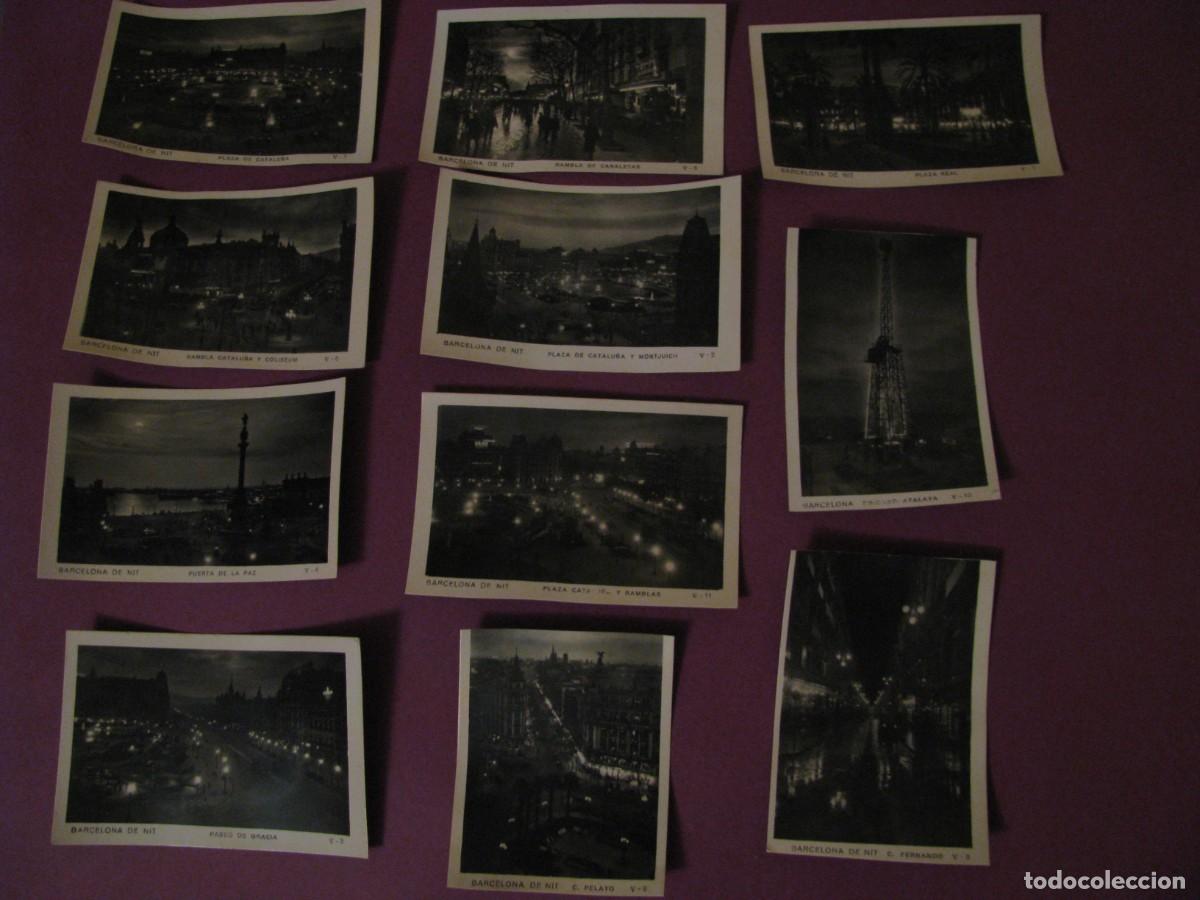 Postales: 11 POSTALES PEQUE&Ntilde;AS DE LA SERIE BARCELONA DE NIT. 9X5,5 CM. LEER LA DESCRIPCION
