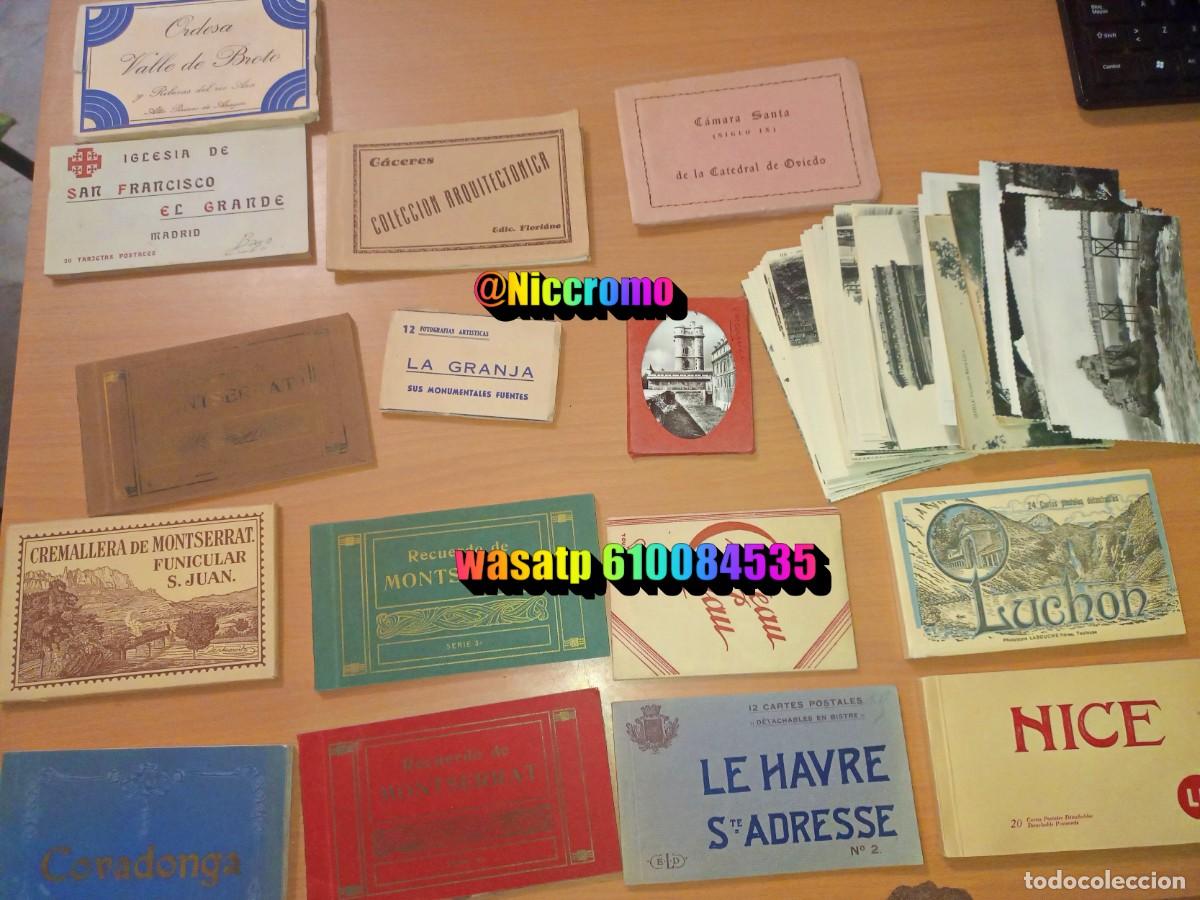 Postales: 350 o+ tarjetas postales diferentes de barcelona y otros lugares de espa&ntilde;a y extranjero niccromo