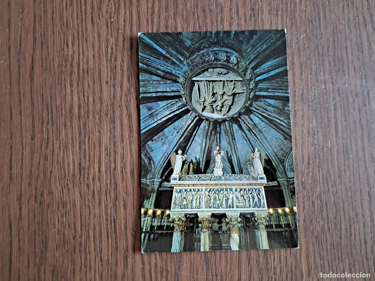 Postales: postal de Espa&ntilde;a, cripta de Santa Eulalia, Barcelona 2.201.
