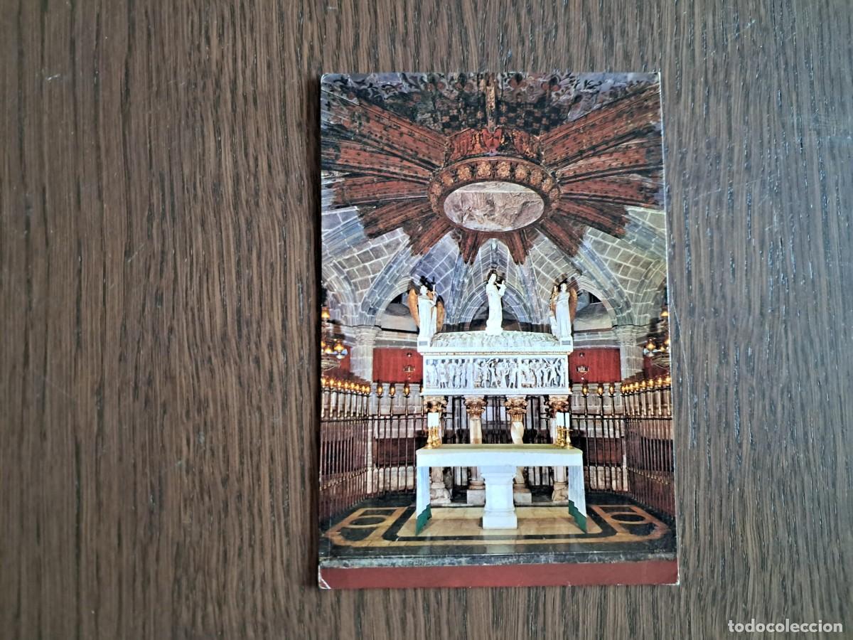 Postales: postal de Espa&ntilde;a, catedral, cripta de Santa Eulalia, Barcelona 2.369, a&ntilde;o 1975.