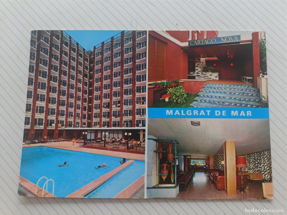 Postales: Malgrat de Mar, Hotel Cartago Nova