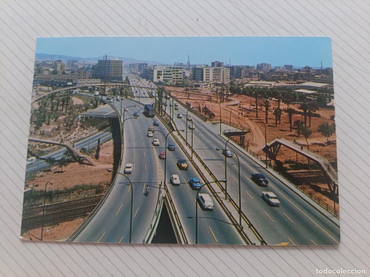 Postales: Barcelona, plaza de las Glorias
