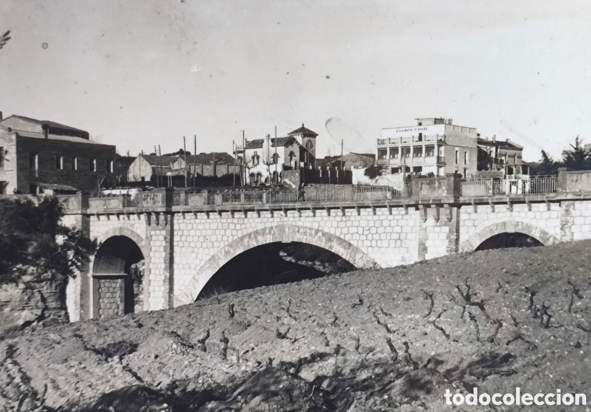 Postales: EL BRUC PONT DEL TORRENT DE L'ILLA POSTAL FOTOGR&Aacute;FICA ANOIA BARCELONA C. 1945