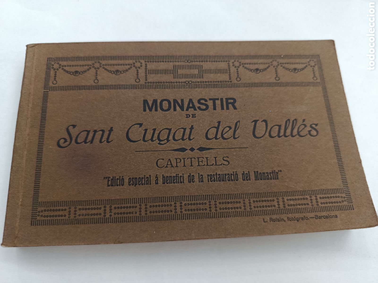Postales: MONESTIR DE SANT CUGAT DEL VALLES - CAPITELLS - BLOC DE 25 POSTALS - ROISIN
