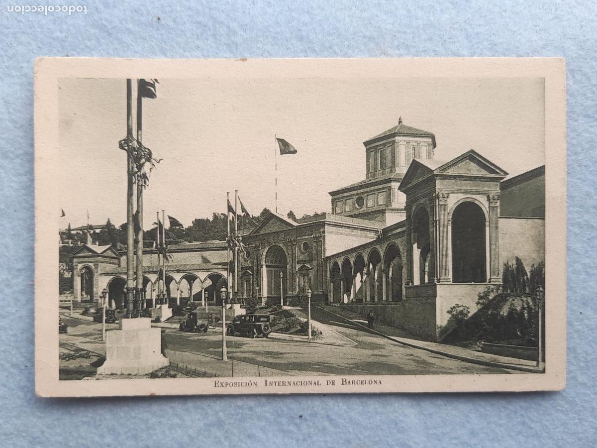 Cartes Postales: Exposici&oacute;n Internacional de Barcelona. Trasera con Publicidad.