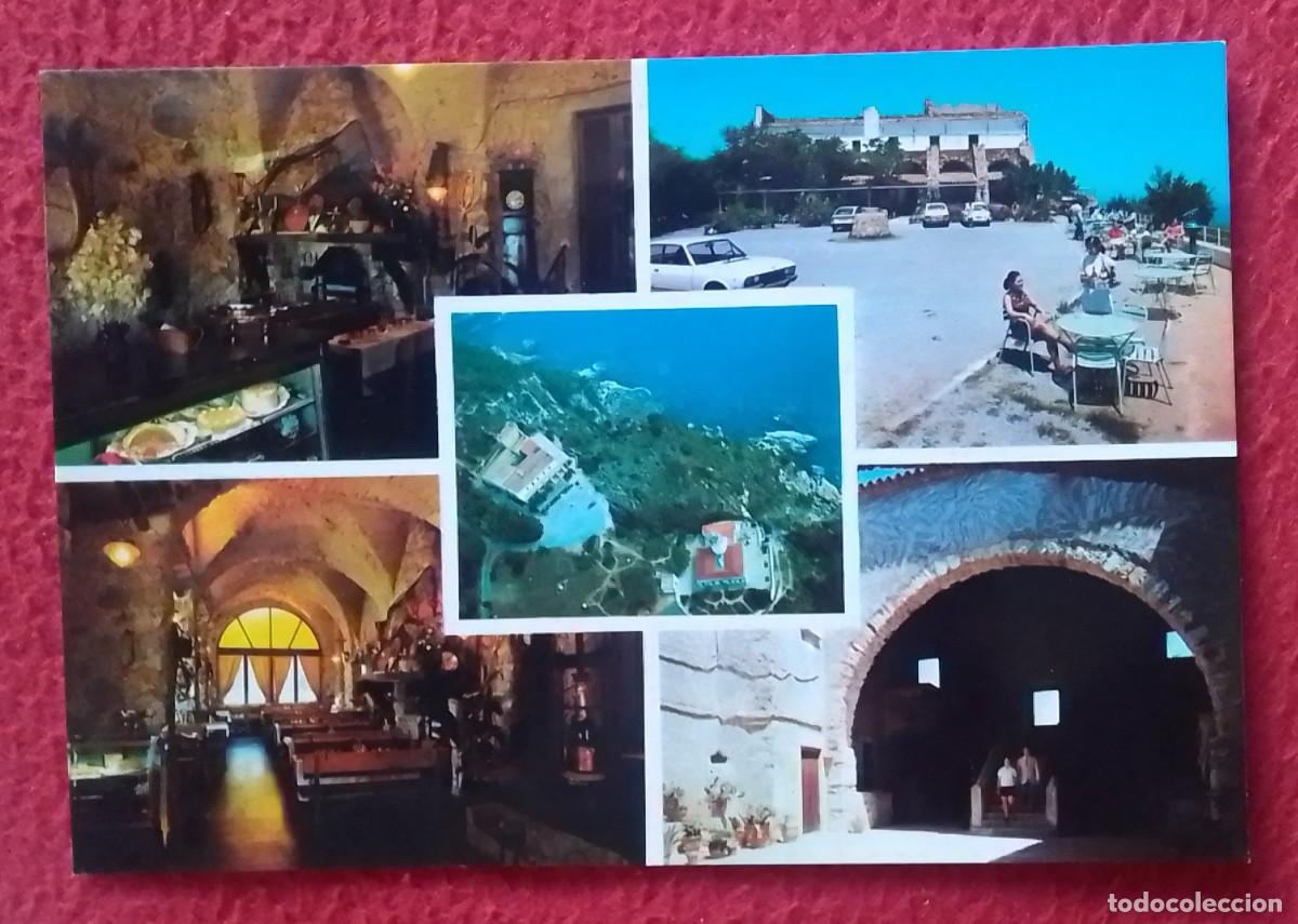 Postales: POSTAL POST CARD COSTA BRAVA HOSTAL DE SAN SEBASTI&Aacute;N RESTAURANT FARO PHARE LLAFRANC LLAFRANCH GIRONA