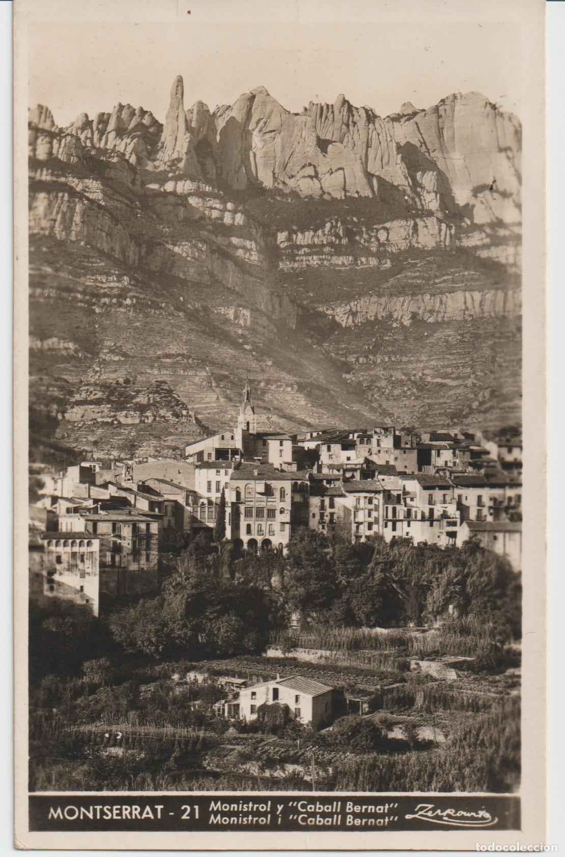 Postales: MONTSRRAT- Monistrol y Caball Bernal