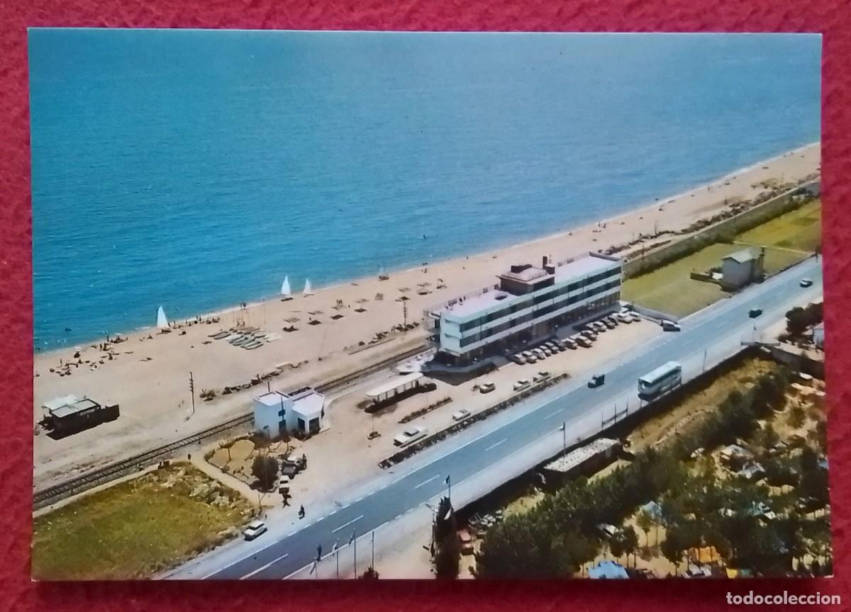 Postales: ANTIGUA POSTAL POST CARD HOTEL ANCORA Y CORONA CANET DE MAR BARCELONA..MALLOL..CATALOGNE ESPAGNE...