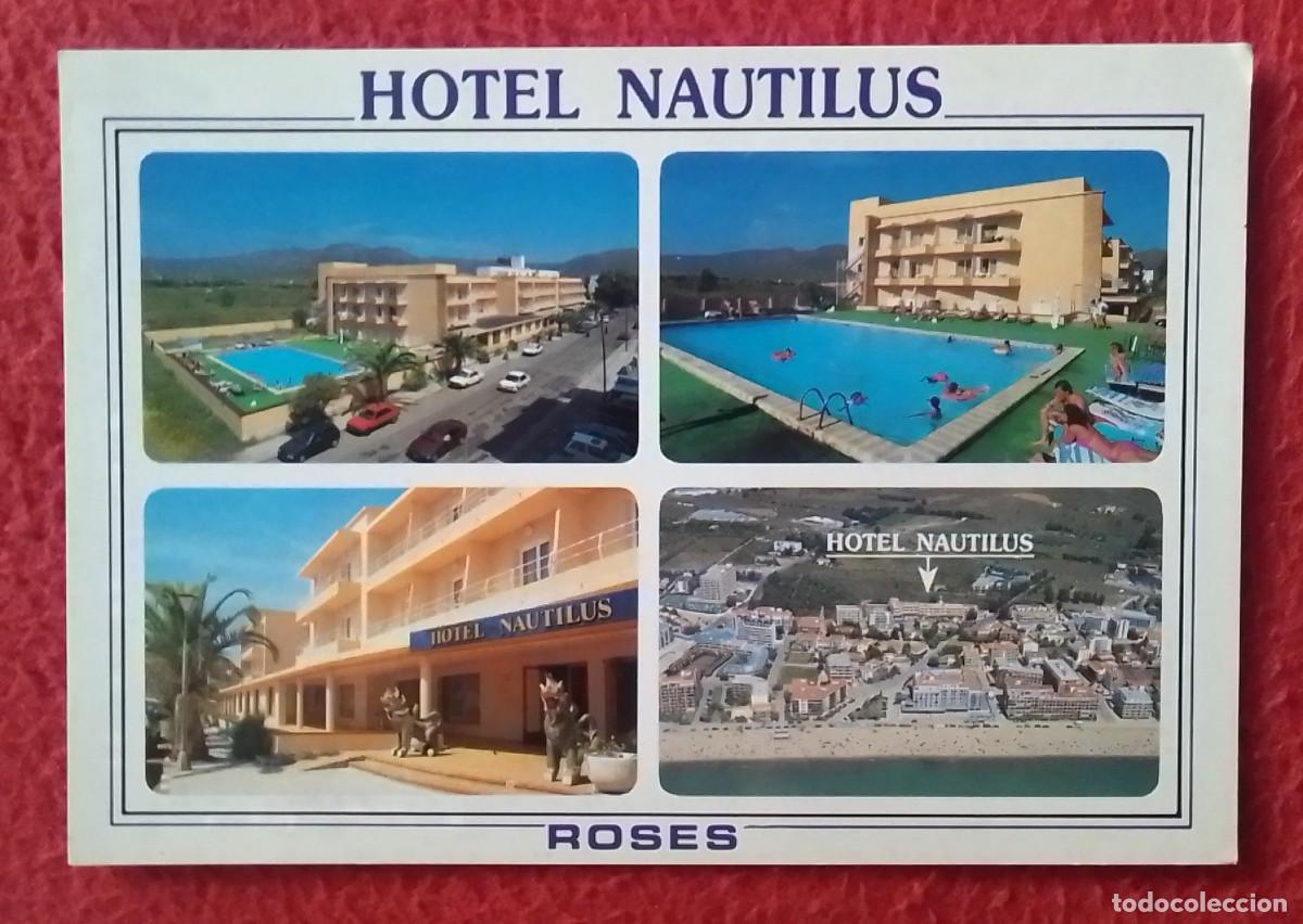 Postales: ANTIGUA POSTAL POST CARD HOTEL NAUTILUS PLATJA PLAYA SALAT&Agrave; ROSAS ROSES GIRONA GERONA COSTA BRAVA...