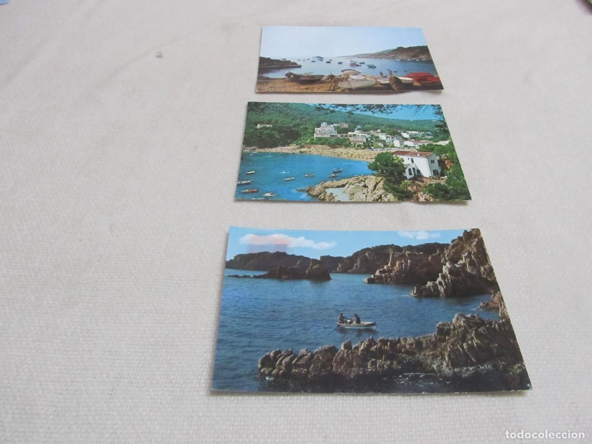 Postales: LOTE POSTALES DE LA COSTA BRAVA,TOSSA DE MAR,PLAYA DE ARO,LLAFRANCH,PORT DE LA SELVA,CALELLA,TAMARIU