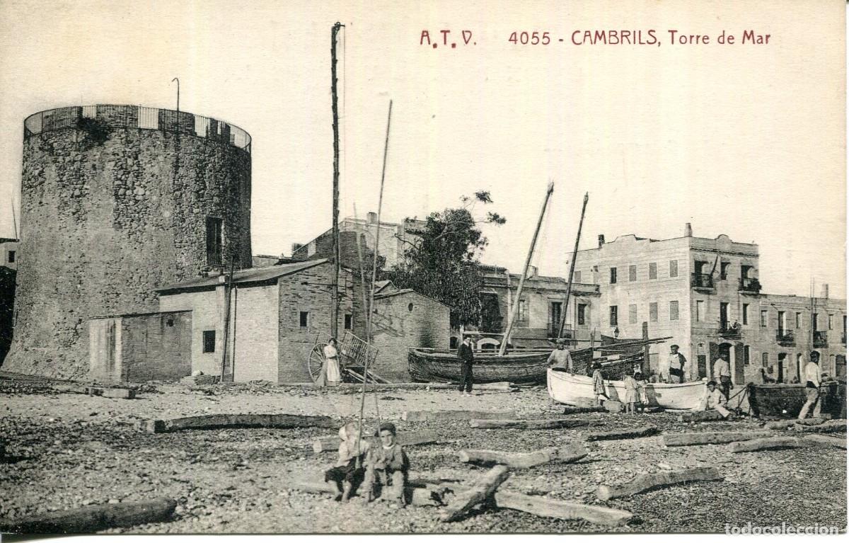 Postales: CAMBRILS- TORRE DEL MAR- A.T.V. 4055