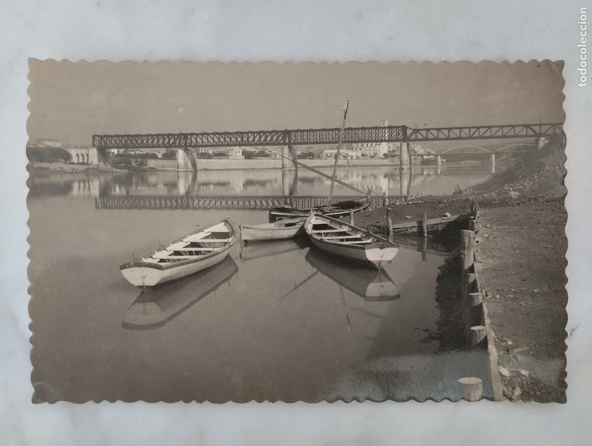 Postales: TORTOSA (TARRAGONA). PUENTE DEL FERROCARRIL SOBRE EL R&Iacute;O EBRO - EDICIONES GARC&Iacute;A GARRABELLA. 14