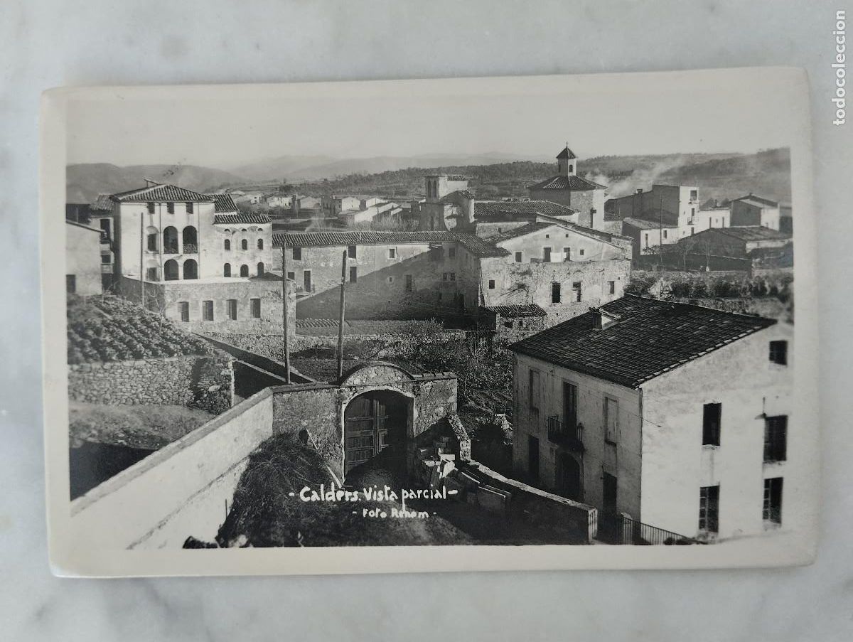 Postales: POSTAL FOTOGRAFICA CALDERS BARCELONA VISTA PARCIAL FOTO REMOM
