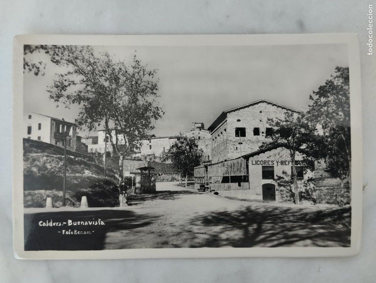 Postales: POSTAL FOTOGRAFICA CALDERS BARCELONA BUENA VISTA FOTO REMOM