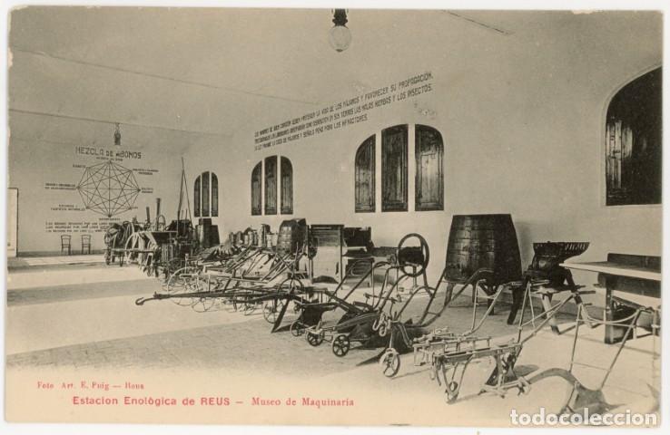 Postales: a11449 Reus Estacion Enologica Museo De Maquinaria Puig sc