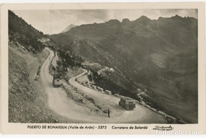 Postales: a11471 Port De La Bonaigua Carretera De Salardu Zerkowitz N&ordm;5375 fotografica sc bus