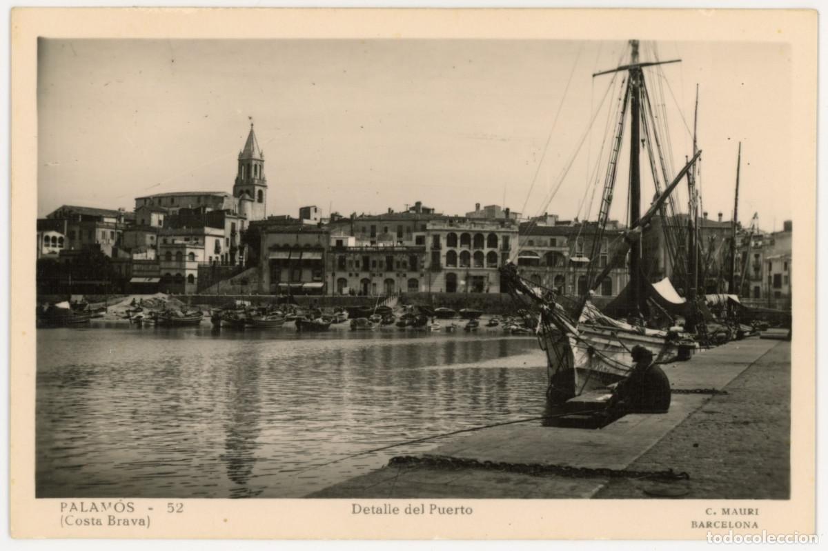 Postales: a11477 Palamos Detalle Del Puerto Mauri N&ordm;52 fotografica sc