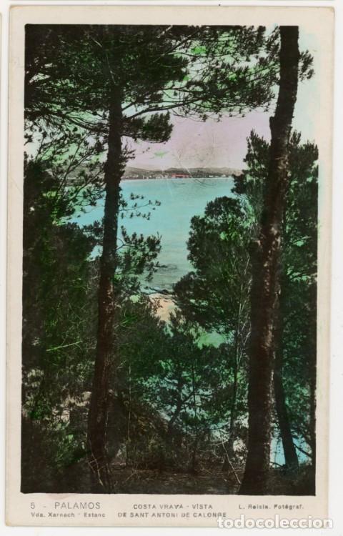Postales: a11481 Palamos Vista De Sant Antoni De Calonge Roisin n&ordm;5 fotografica sc