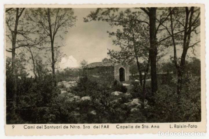 Postales: a11485 Cami Del Santuari Ntra Sra Del Far Capella De Santa Ana Roisin N&ordm;9 fotografica sc