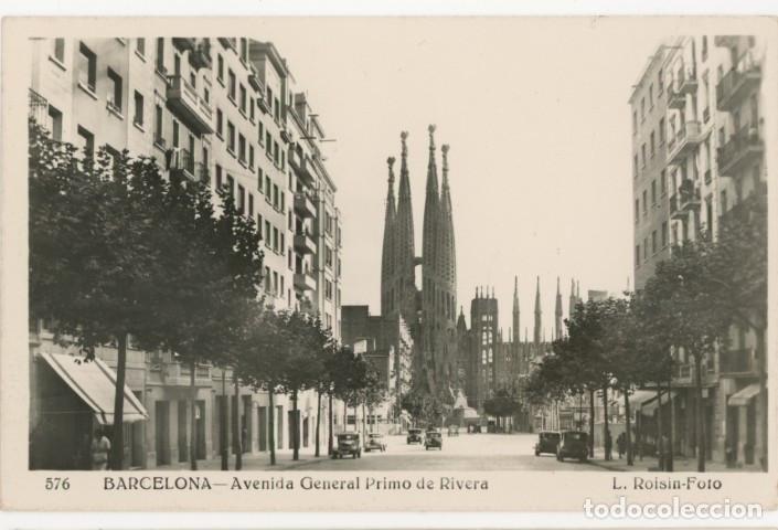Postales: a11503 Barcelona Avenida General Primo De Rivera (av.Gaudi) Roisin N&ordm;576 fotografica circulada