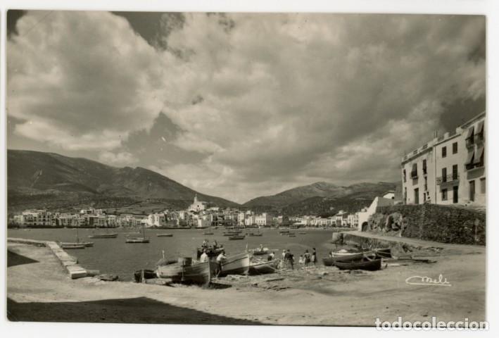 Postales: a11508 Cadaques Playa del Pianc Meli n&ordm;15 fotografica circulada