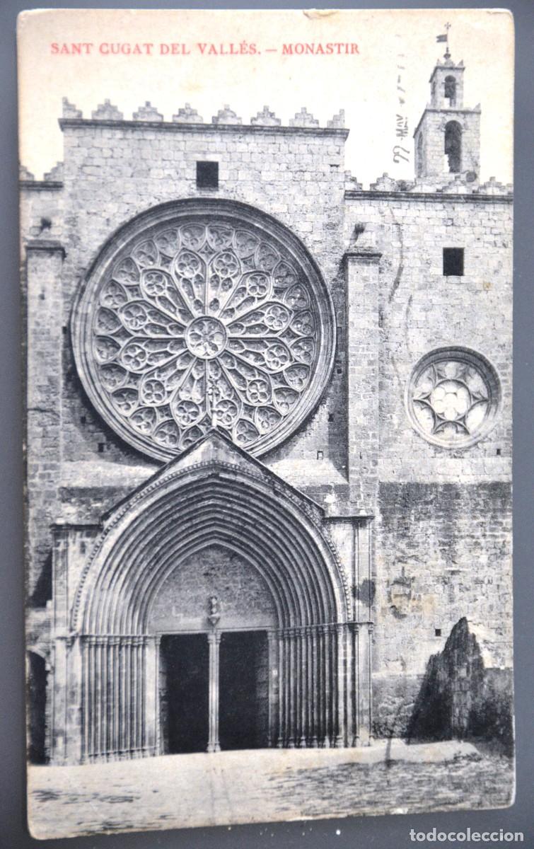 Postales: POSTAL MONASTIR DE SANT CUGAT DEL VALL&Eacute;S (BARCELONA) FOT. THOMAS