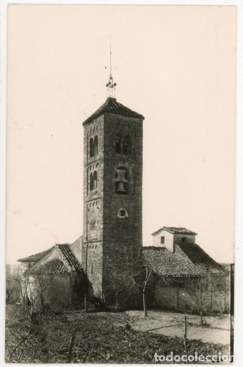 Postales: a11509 Sant Vicen&ccedil; De Torello Iglesia Romanica fotografica papel pegado reverso con datos de colecci