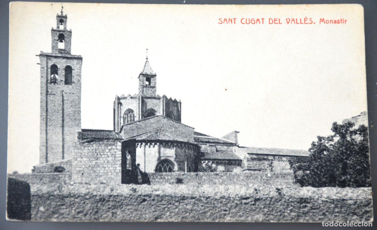 Postales: POSTAL MONASTIR DE SANT CUGAT DEL VALL&Eacute;S (BARCELONA) FOT. THOMAS