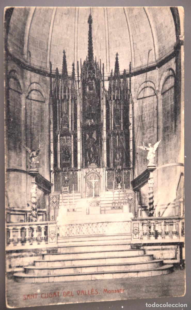 Postales: POSTAL MONASTIR DE SANT CUGAT DEL VALL&Eacute;S (BARCELONA) FOT. THOMAS