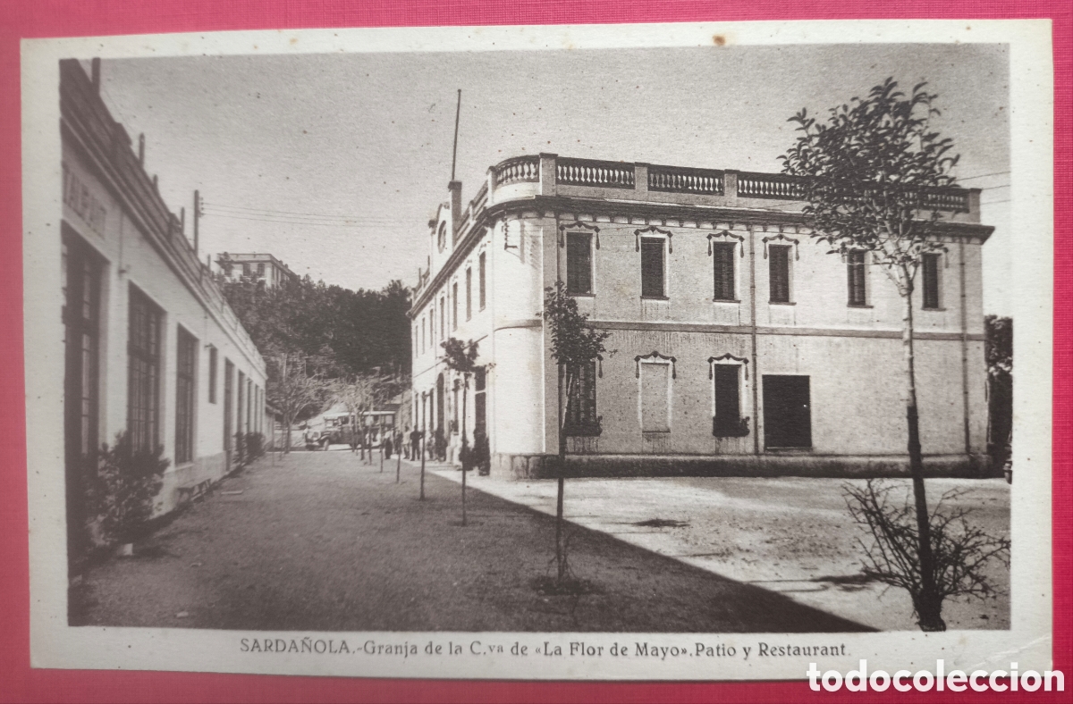 Postales: CERDANYOLA GRANJA LA FLOR DE MAYO POSTAL FOTOTIPIA C. 1915