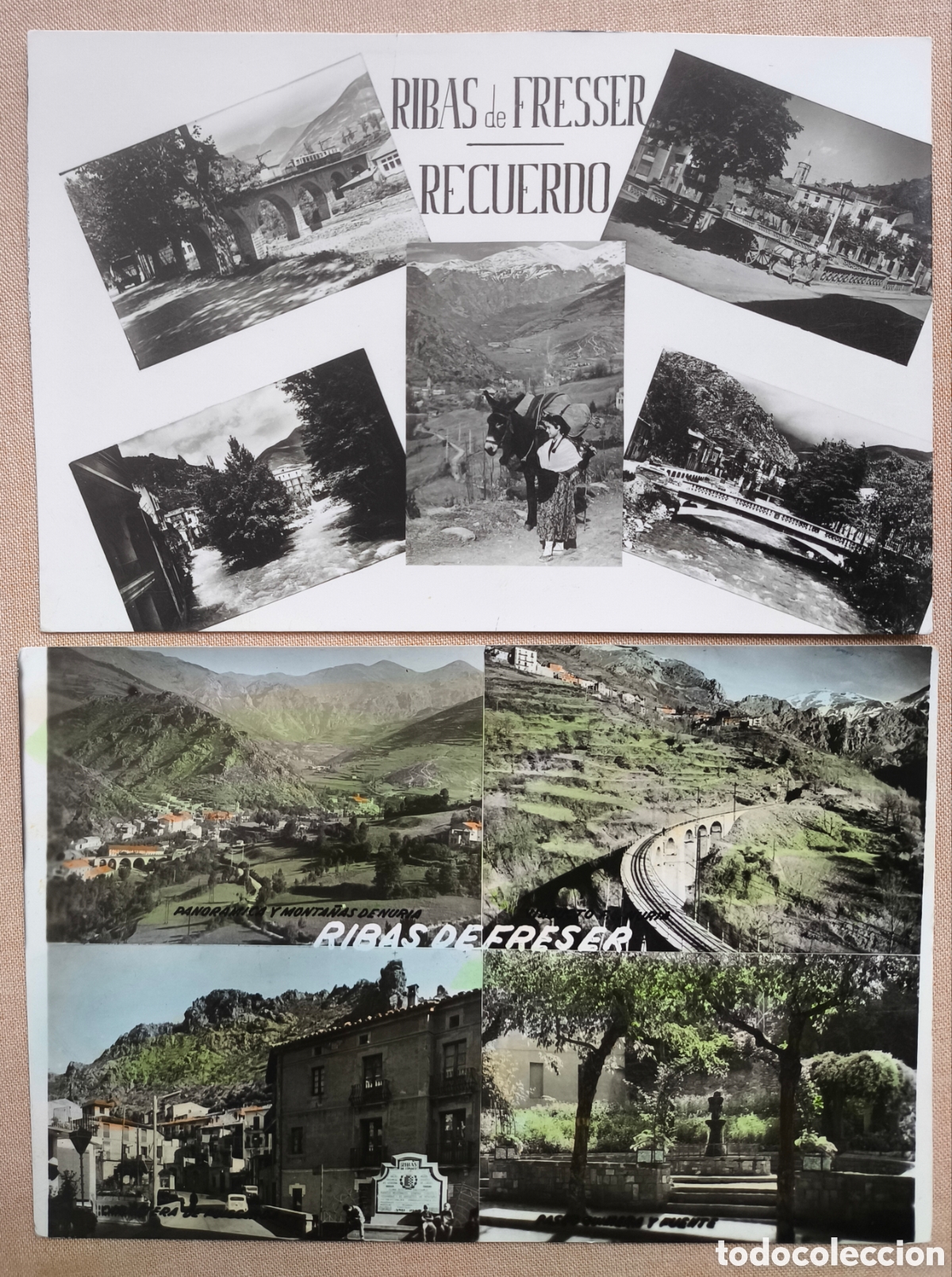 Postales: RIBES DE FRESER POSTAL FOTOGR&Aacute;FICA LOTE 2 GIRONA C. 1960