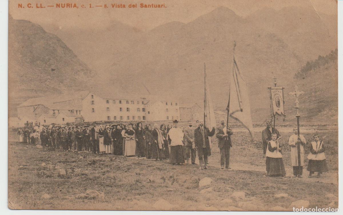 Postales: N. C. LL.-NURIA, c. 1--8. Vista del Santuari.
