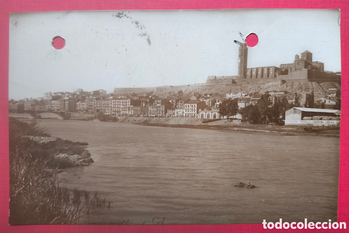 Postales: LLEIDA VISTA GENERAL POSTAL FOTOGR&Aacute;FICA C. 1915
