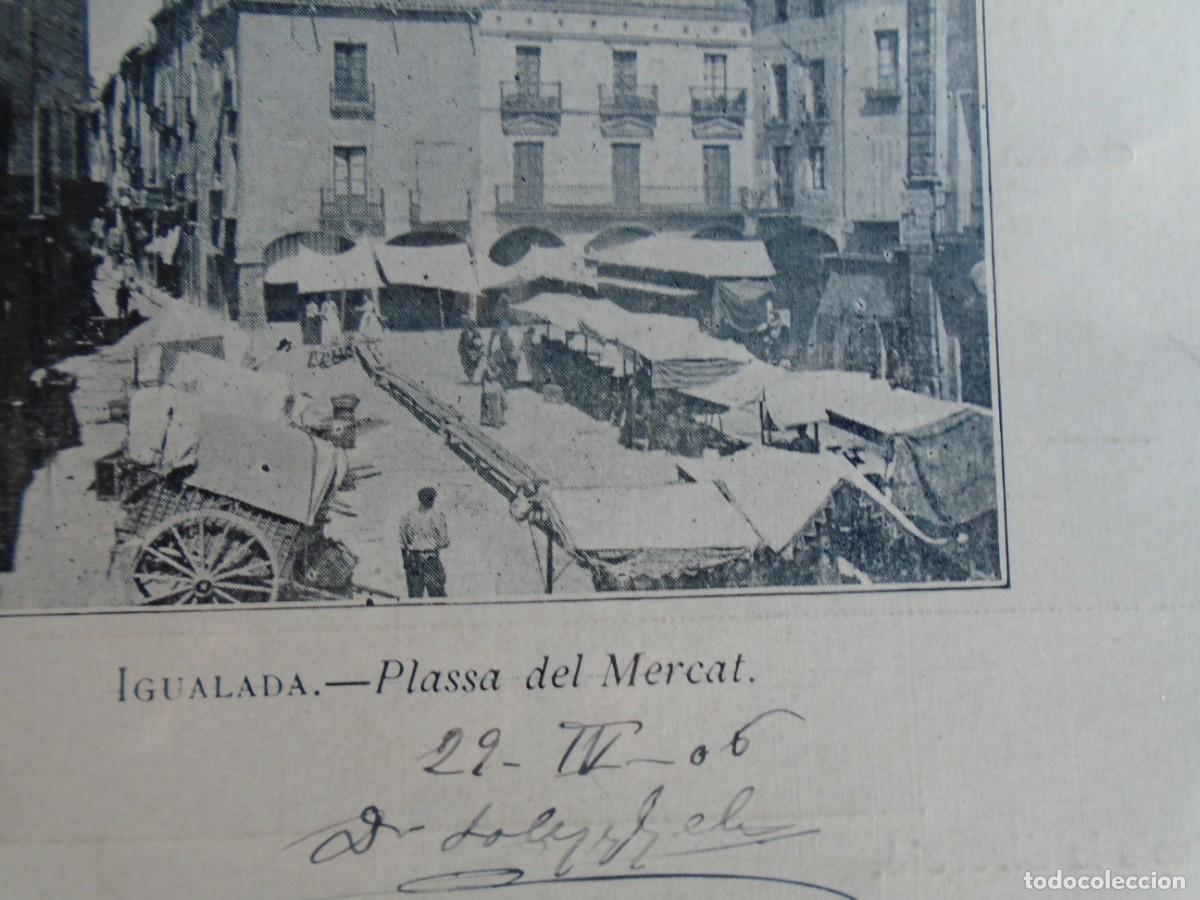 Postales: (PS-80771)POSTAL DE IGUALADA-PLASSA DEL MERCAT - Foto 3