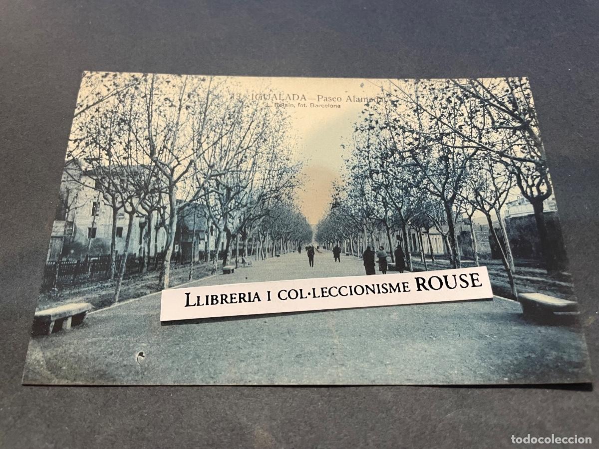 Postales: ANTIGUA POSTAL - 13 - IGUALADA - PASEO ALAMEDA