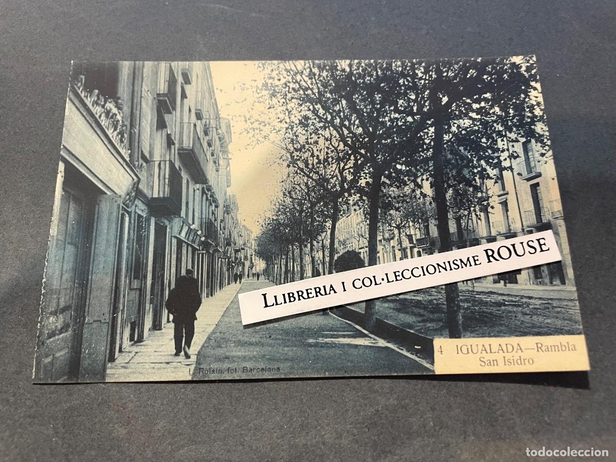 Postales: ANTIGUA POSTAL - 4 - IGUALADA - RAMBLA SAN ISIDRO