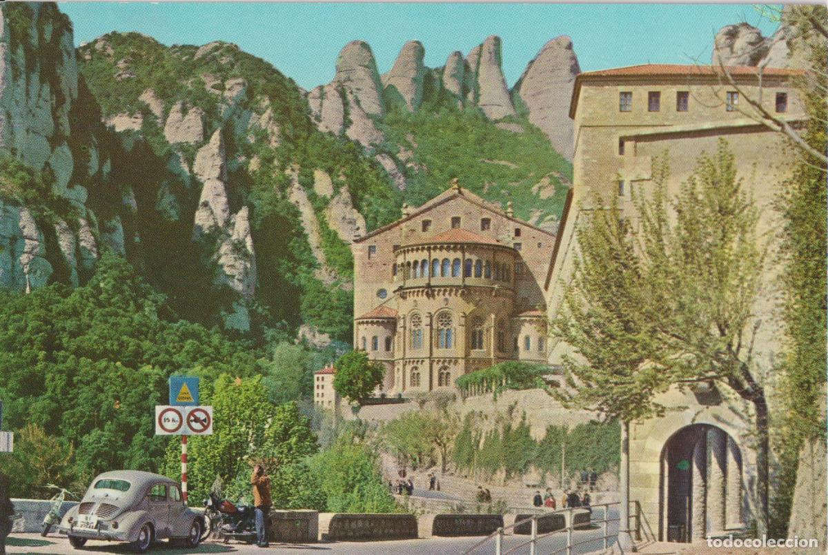 Postales: MONTSERRAT, ABSIDE DE LA BAS&Iacute;LICA - EDICI&Oacute;N DEL MONASTERIO N&ordm;19 - S/C