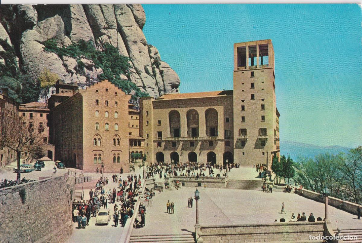 Postales: MONTSERRAT, EL MONASTERIO Y PLAZAS - EDICI&Oacute;N DEL MONASTERIO N&ordm;17 - S/C