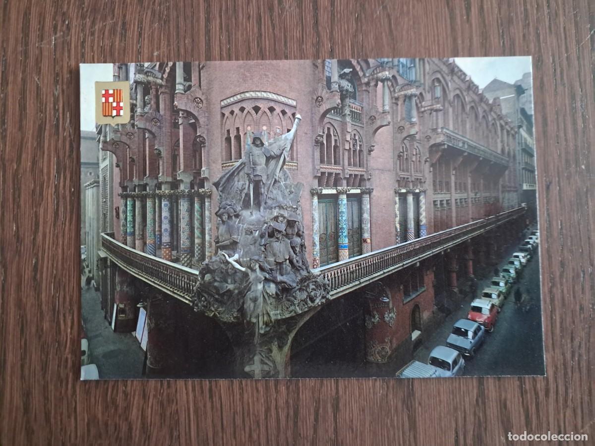 Postales: postal de Espa&ntilde;a, Palau de la m&uacute;sica catalana, Barcelona n&ordm; 45.