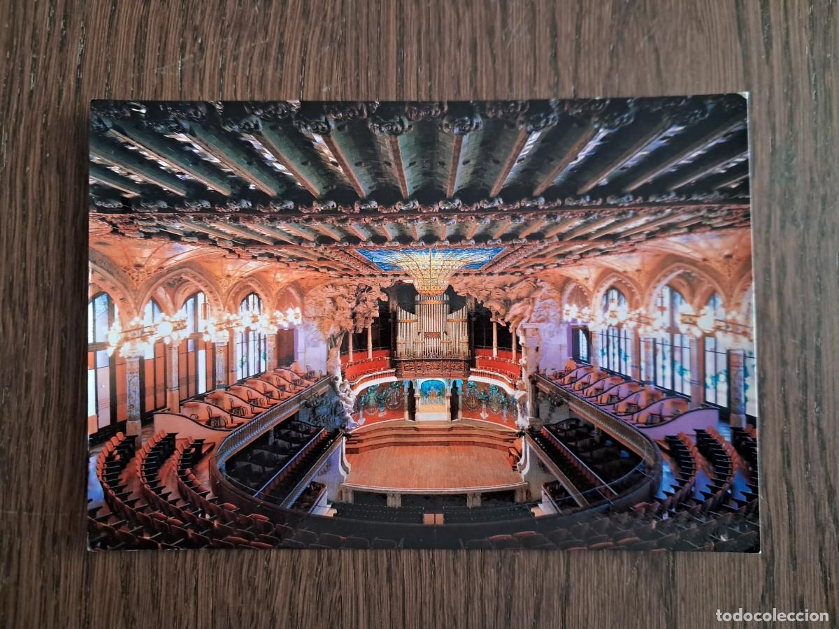 Postales: postal de Espa&ntilde;a, Palau de la m&uacute;sica catalana, premis Baldiri Reixac, fundaci&oacute; Jaume I.