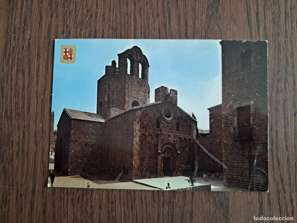 Postales: postal de Espa&ntilde;a, iglesia rom&aacute;nica de San Pablo del campo. Barcelona n&ordm; 49.