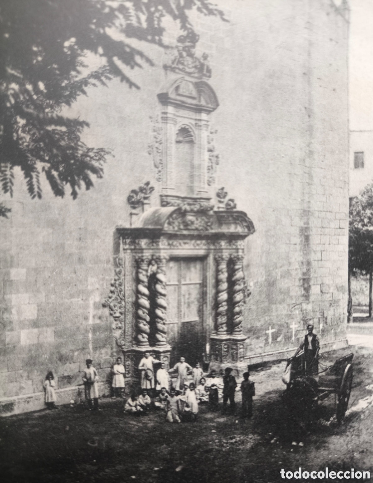 Postales: CALDES DE MONTBUI ESGL&Eacute;SIA POSTAL ANIMADA CIRCULADA 1905